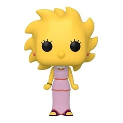 Immagine di Funko Pop! Animation: Simpsons Lisa Simpsonndra Simpson The Figura in Vinile da Collezione Idea Regalo Merchandising Ufficiale Giocattoli per Bambini e Adulti TV Fans