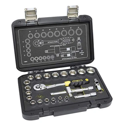 Immagine di C.K T4661 Kit di chiavi a bussola metrico 3/8 23 parti