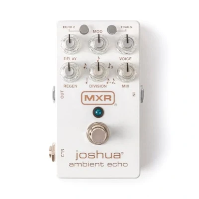 Immagine di MXR M309 JOSHUA Ambient ECHO, Pedale Effetto Atmosfere Tipiche degli Anni &#039;60, Colore Bianco