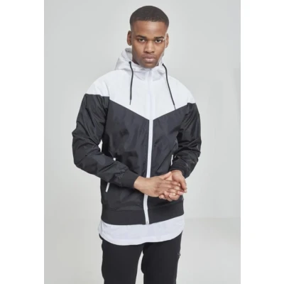 Immagine di Urban Classics Arrow Windrunner Giacca leggera, Uomo, Taglia: 3XL, Blk/wht