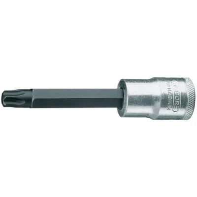 Immagine di Gedore ITX 19 L T30 100 6152500 Esalobo Interno (TX) Inserto giravite 5.52 mm T 30 1/2 (12.5 mm)