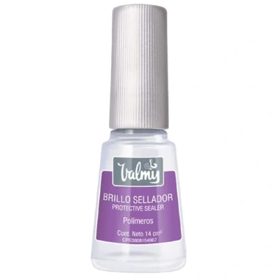 Immagine di Valmy Smalto Gloss Sealer per Manicure e Pedicure a Lunga Durata, Fissante che Rafforza lo Smalto, 14 ml