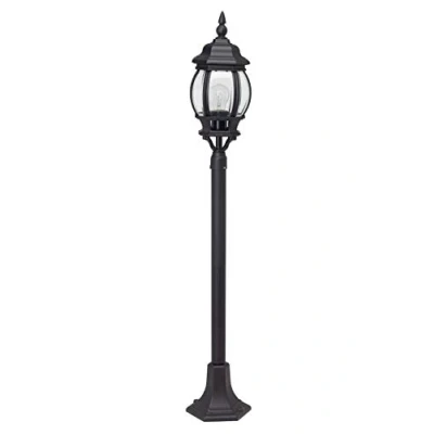 Immagine di BRILLIANT lampada Istria da terra per esterni nero 1x A60, E27, 60W, adatto lampade standard (non incluse) Scala a ++ E Grado di protezione IP: 23 protetto dalla pioggia