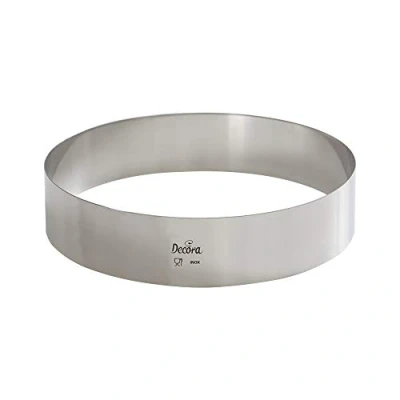 Immagine di Decora Cerchio, Acciaio Inox, Argento, 26 x 4 cm, 1 pezzo