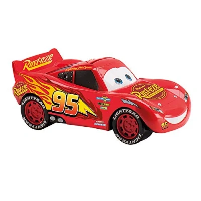 Immagine di dekora 204012 Auto Salvadanaio per Bambini di Cars Saetta McQueen con Banconote Wafer commestibile, Multicolore,