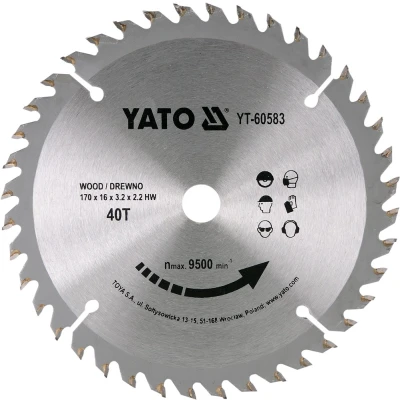 Immagine di YATO YT 60583 Mola per troncare, Rettificatore ad angolo 170