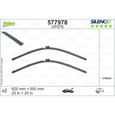 Immagine di Spazzola tergi Valeo 577978 anteriore Spazzole flat blade AUDI: Q7, A6 C8 Avant, Q8
