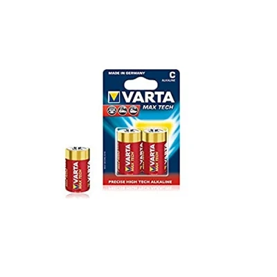Immagine di Varta Max Tech C Batterie Alcaline non Ricaricabili, 1.5 V, Multicolore