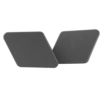 Immagine di 1 Paio Paraurti Anteriore in Plastica Copri Rondella Coperchio Ugello per 3 Serie E90 2005 2009, Nero