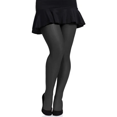 Immagine di Merry Style Collant Donna Plus Size MS 161 20 DEN (Nero, XXXL)