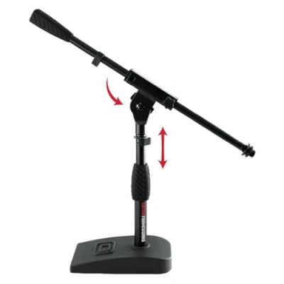 Immagine di Gator Frameworks GFW MIC 0821 stand per microfono da grancassa/amplificatore c/giraffa