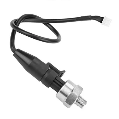Immagine di Sensore Pressione, Akozon Trasduttore di Pressione NPT 1/8&quot; DC 5V Filettatura in Acciaio Inossidabile per Olio Combustibile Aria Acqua(150PSI)