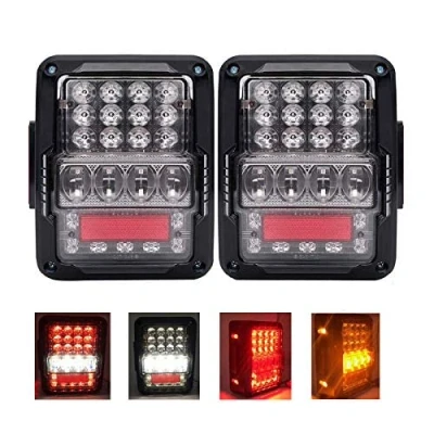 Immagine di SXMA Luci di retromarcia con Luce Posizione Posteriore a LED per Wrangler JK JKU Versione Euro 2007 2017