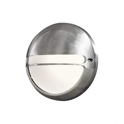 Immagine di Konstsmide Torino 7333 000 Lampada da parete per esterno a risparmio energetico, LED (monocolore) E27 60 W Alluminio (spazzolato)