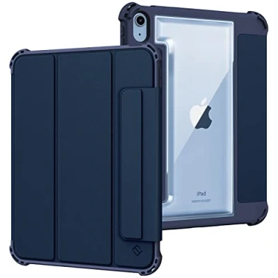 Immagine di FINTIE Custodia per iPad 10a Generazione 10.9&quot; 2022 Militare Caduta Test Robusto Case Protettivo Cover con Auto Sveglia/Sonno, Blu Scuro