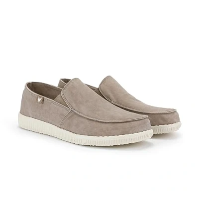 Immagine di Walk in Pitas Scarpe senza lacci, Uomo, Taglia: 42, Beige Cotone