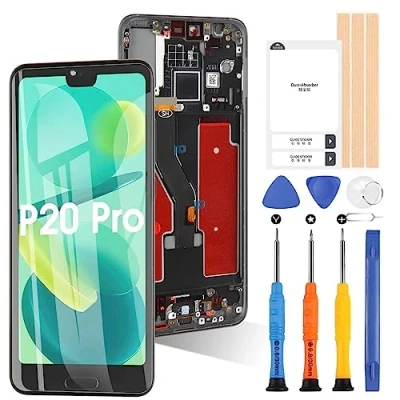 Immagine di ARSSLY LCD Schermo per Huawei P20 PRO CLT L09 L29 6,1&quot; Sostituzione con Telaio, Touch Screen Assemblea di Vetro Digitalizzatore Riparazione Kit