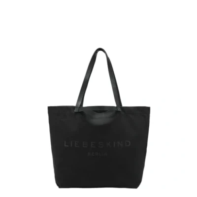 Immagine di Liebeskind Aurora20 Canvas, Shopper L Donna, Nero, Large (HxBxT 38cm x 55.5cm 19cm)