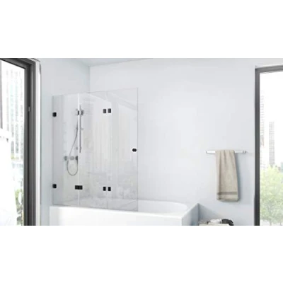 Immagine di MARWELL BWF311 Gallery Parete per vasca da bagno, colore: nero opaco