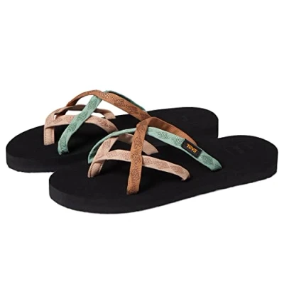 Immagine di Teva Olowahu, Sandali Donna, Misto B Maple Sugar Multi, 38 EU