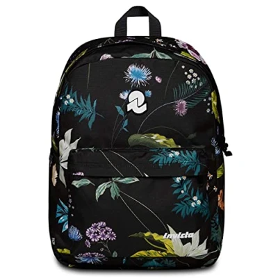 Immagine di Invicta Carlson Fantasy Americano Casual Tasca Porta PC Scuola T Zaino, Taglia: One Size, Black