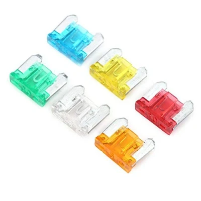 Immagine di Fusibile a lama per auto, 120 pezzi 5A 30A assortimento micro mini set di fusibili auto SUV camion