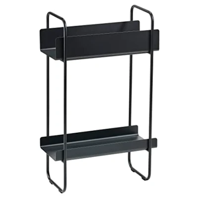 Immagine di Zone Denmark A Console Table Tavolo da consolle e tavolino decorativo in metallo, 48 x 24,2 77,7 cm, colore: Nero