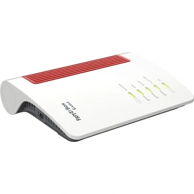 Immagine di AVM Fritz!Box 6670 Cable (modem via cavo DOCSIS 3.1, 2 x Wi Fi 7 con 2.880 Mbit/s (5 GHz) e 720 (2,4 GHz), Zigbee Integrazione 1 porta LAN Gigabit da 2,5