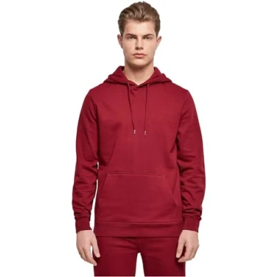 Immagine di Build Your Brand Bb001 basic Hoody Felpa con Cappuccio, Bordeaux, L Uomo