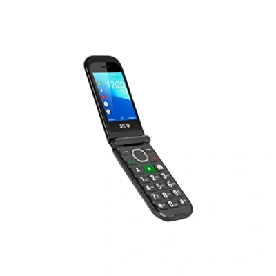 Immagine di SPC Jasper 2 4G Telefono Cellulare Flip per Anziani con Whatsapp, Pulsanti e Tasti Grandi, Compatibile apparecchi acustici, Pulsante SOS, Doppio Schermo, Base di Ricarica