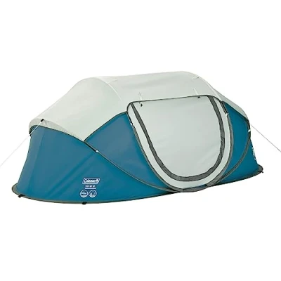 Immagine di Coleman tenda pop up Galiano 2, 2 persone Passato Passo Festival, assolutamente impermeabile, da campeggio per persone, blu, una