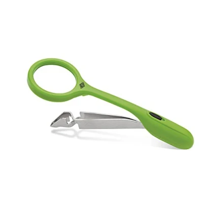 Immagine di Wedo 271791211 Pinzetta Togli Zecche Quickex con Lente e Led, Verde