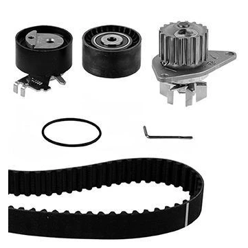 Immagine di METELLI 30 0941 1 Pompa Acqua + Kit cinghia Distribuzione 25mm per trasmissione dentata PEUGEOT: 207 Hatchback, 206 307 Hatchback