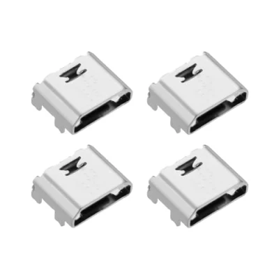 Immagine di Create idea Componente Caricabatterie Presa Connettore Porta di Ricarica Micro USB 4 Pezzi Compatibile con Samsung Parti Ricambio per Tablet Galaxy Tab A6 SM T580 T58