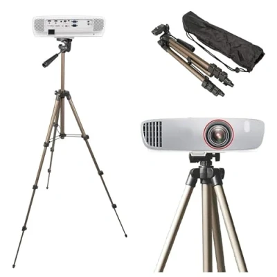 Immagine di TronicXL Tripod 19P 105 cm Treppiede per Mini Videoproiettore compatibile con Dell M110 M115 HD Anker Nebula Capsule Max Mars I II 1 2 Pro Elephas 4500 vivitek Artlii VANKYO Leisure VicTsing