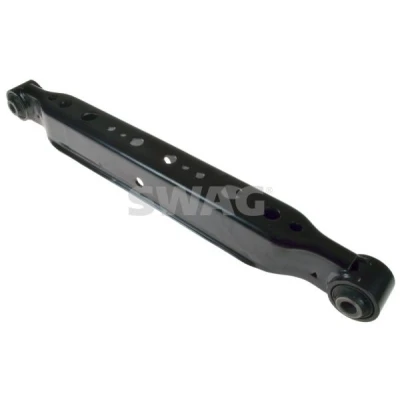 Immagine di SWAG 82 94 8183 Braccio oscillante, Sospensione ruota con supporto/cuscinetto Assale posteriore Sx, inferiore trasversale oscillante Acciaio