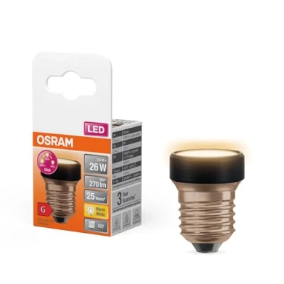 Immagine di OSRAM 4058075840027 LED (monocolore) ERP G (A G) E27 3.5 W = 26 Bianco caldo (Ø x A) 35 mm 1 pz.