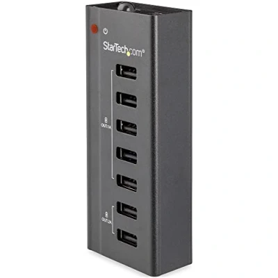 Immagine di StarTech.com Stazione Ricarica a 7 Porte USB con 5x 1A e 2x 2A Hub per dispositivi multipli (ST7C51224EU)