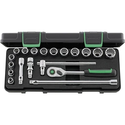 Immagine di Stahlwille 45/14/5I QR KN Kit di chiavi a bussola 3/8 (10 mm) 19 parti 96021180