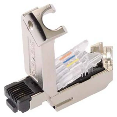 Immagine di Siemens 6GK1901 1BB30 0AA0 connettore RJ45 IE FC Plug 145 2x2, con collegamento FC, gradi, 1 pz 6GK19011BB300AA0 pz.