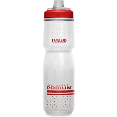 Immagine di CAMELBAK, Bottiglie per podio unisex, forate salvia, 0,62 litri, ROSSO FIORE/BIANCO