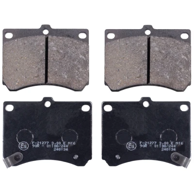 Immagine di BLUE PRINT ADM54227 Kit pastiglie freno Assale anteriore con segnalatore acustico usura MAZDA: FAMILIA 5, 4