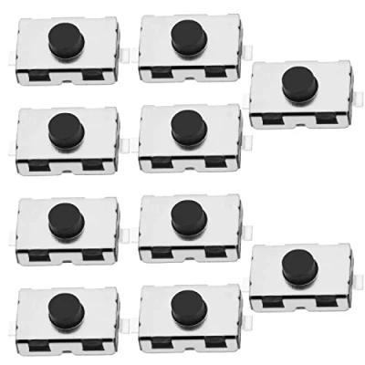 Immagine di Create idea 10PCS Tattile Micro Interruttore Pulsante per Auto Telecomando Chiave 2 Pin Montaggio Superficie Automotive Accessori di Ricambio 4x6x2.5mm
