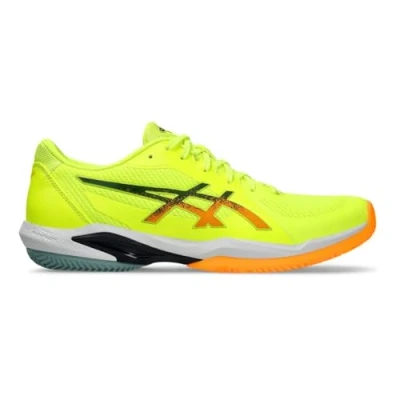 Immagine di Asics Solution Swift FF 2 Scarpe da padel, Uomo, Taglia: 39, Safety yellow/stadium orange Tessuto / sintetico