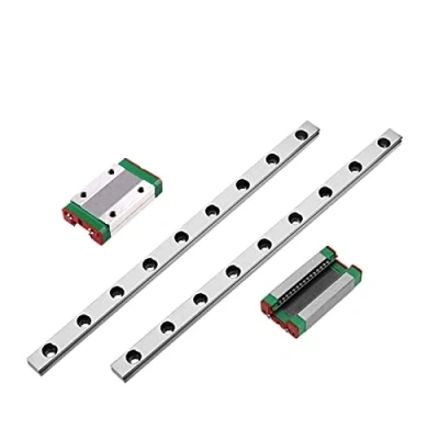 Immagine di ONLISUM MGN9H, 300 mm, 2 mini guide lineari con blocchi di cuscinetti per stampanti 3D fai da te e fresatrici CNC