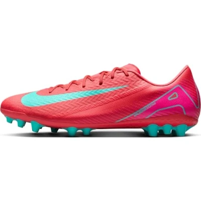 Immagine di Nike Performance ZOOM Vapor 16 Academy AG Scarpe da calcetto con tacchetti, Taglia: 45, Ember glow/aurora green Sintetico