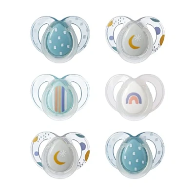 Immagine di Tommee Tippee Succhietto Nighttime, 6 18 mesi, confezione da di succhietti luminosi con capsula sterilizzatrice riutilizzabile