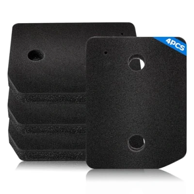 Immagine di 4 Pezzi Filtro per Asciugatrice Miele 9164761 Ricambio, compatibile con tutte le asciugatrici a pompa di calore T1, 207 x 157 30 mm, Può Essere Usato Al Posto Del