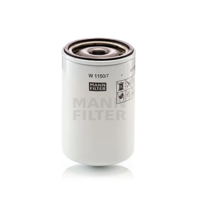 Immagine di MANN FILTER W 1150/7 Filtro olio 1 1/8 16 UN 2B ad avvitamento