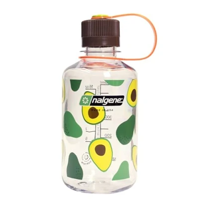 Immagine di Nalgene Sustain Tritan Borraccia senza BPA realizzata con materiale derivato dal 50% di rifiuti plastica, 453,6 g, bocca stretta, Avacado